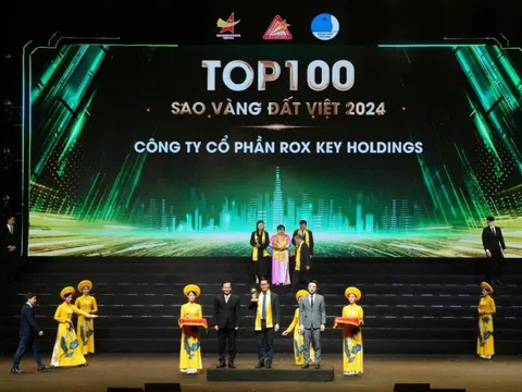 ROX KEY HOLDINGS được trao giải Sao Vàng Đất Việt 2024