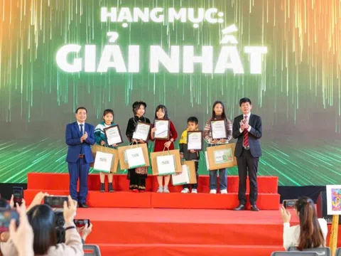 Gần 150 thí sinh về dự Lễ trao giải Cuộc thi vẽ tranh về Bảo vệ môi trường trong học đường 'Ngôi trường xanh'