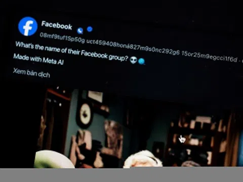 Facebook hiển thị ký tự lạ như bị hack