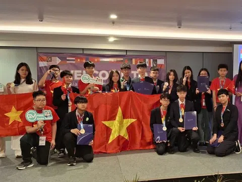 Học sinh Việt Nam đạt 17 huy chương tại Olympic Hoá học châu Á