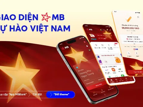 MB “gây sốt” với giao diện App mừng chiến thắng ĐT Việt Nam