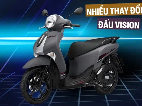 Yamaha Janus 125 thế hệ mới ra mắt Việt Nam: Thay đổi thiết kế, yên chống nóng, lốp không săm, cốp lớn hơn song vẫn thua Honda Vision