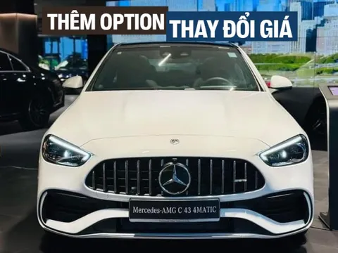 Nhiều thay đổi cho Mercedes-AMG C-Class tại Việt Nam: C 43 thêm option, C 63 giảm giá 170 triệu đồng tại đại lý