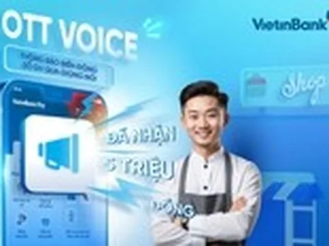 VietinBank iPay Mobile chính thức ra mắt tính năng OTT Voice