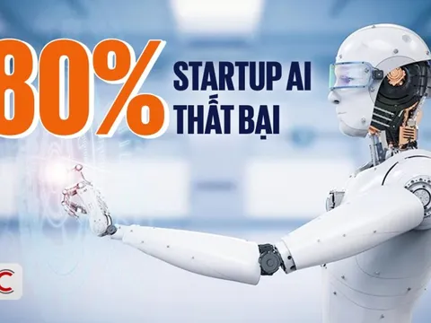 Cái kết của khởi nghiệp theo trend: 80% startup AI thất bại, chuyên gia cảnh báo đừng cố đua với Amazon, Meta