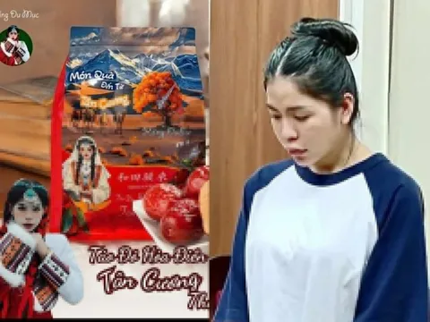 Táo đỏ 'Hằng Du Mục' biến mất, ngừng bán trên TikTok, Shopee