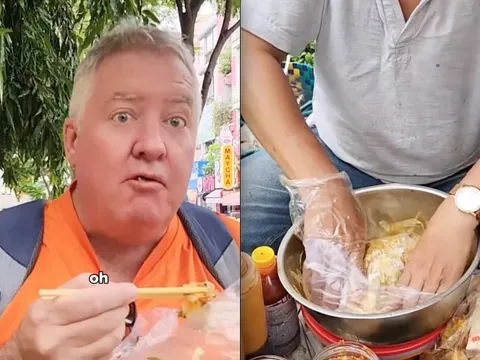 Khách Tây bất ngờ trước món ăn "được làm từ nilon" ở Việt Nam, dân mạng lại thấy lo lắng vì 1 lý do