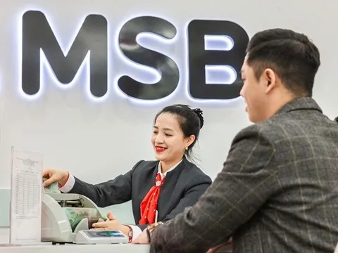 MSB báo lãi tăng 7% nhờ tiết giảm chi phí dự phòng rủi ro