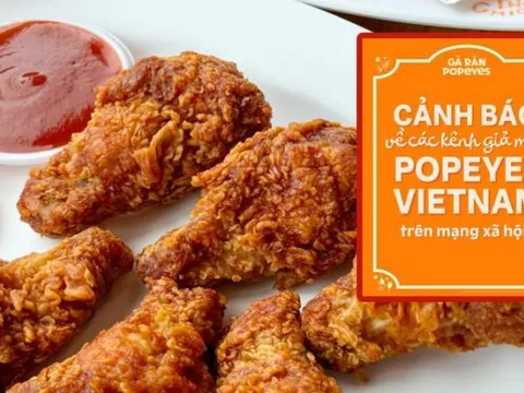 Thêm 1 hãng gà rán phải lên tiếng vì tình trạng giả mạo, mong khách hàng làm ngay việc này