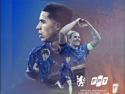 Chelsea vội xóa thông báo được FPT tài trợ