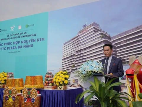 Chuyển động mới tại dự án TTC Plaza Đà Nẵng, sẽ bàn giao khối đế thương mại cho AeonMall Việt Nam đúng tiến độ
