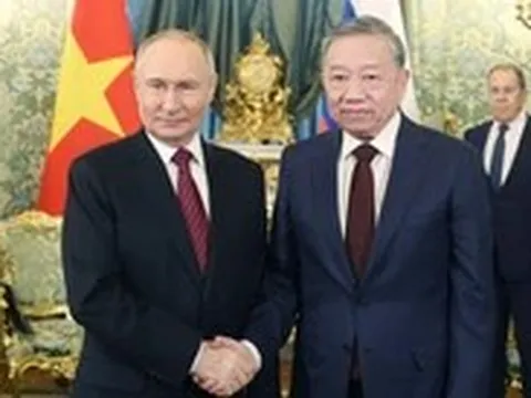 Tổng Bí thư Tô Lâm hội đàm với Tổng thống Nga Putin