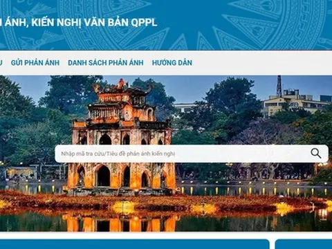 Vận hành thử nghiệm hệ thống tiếp nhận phản ánh về văn bản quy phạm pháp luật