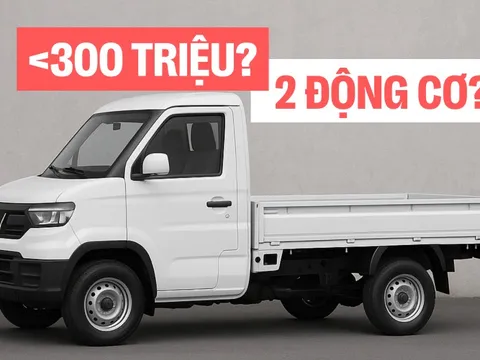 Dự đoán xe tải điện VinFast: Giá dưới 300 triệu đồng thì 'Su cóc đắp chiếu', đầu VF 3 nhưng chạy như VF 5 với 2 động cơ?
