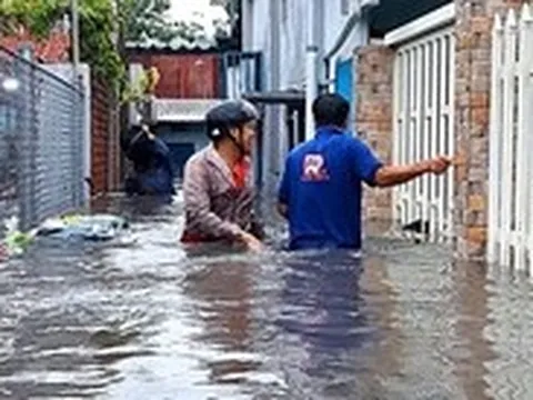 Mùa mưa, lo chuyện ngập