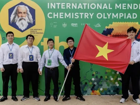 Học sinh Việt Nam đoạt 4 huy chương Vàng, Bạc tại Olympic Hóa học quốc tế Mendeleev năm 2025