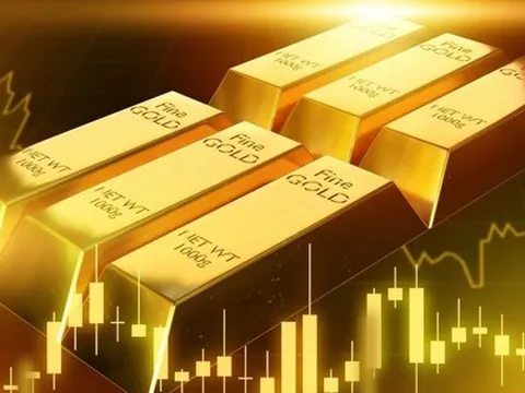 Tối ngày 14/5, giá vàng lao dốc không phanh khi căng thẳng thương mại giữa Mỹ và Trung Quốc hạ nhiệt