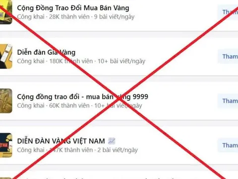Cảnh báo thủ đoạn lừa đảo giả mạo giao dịch mua bán vàng qua mạng