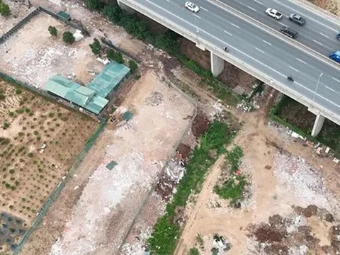 Chủ tịch Hà Nội yêu cầu xử lý nghiêm các đối tượng san lấp đất nông nghiệp, xây dựng trái phép tại bãi bồi sông Hồng