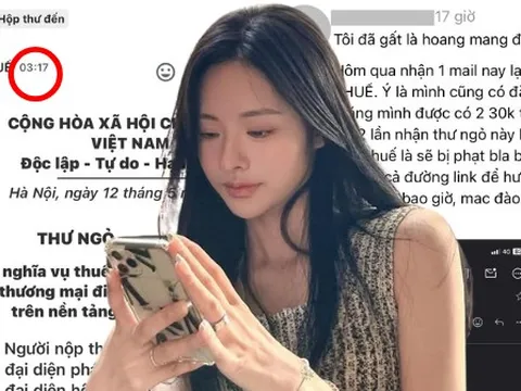 Nhận được mail của Cục Thuế kèm mã QR lúc 3h sáng: Cách nhận biết “hàng real” rất đơn giản