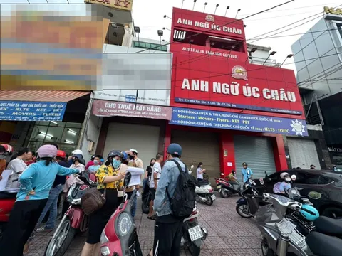 Trung tâm Anh ngữ đột ngột đóng cửa, hàng trăm phụ huynh điêu đứng
