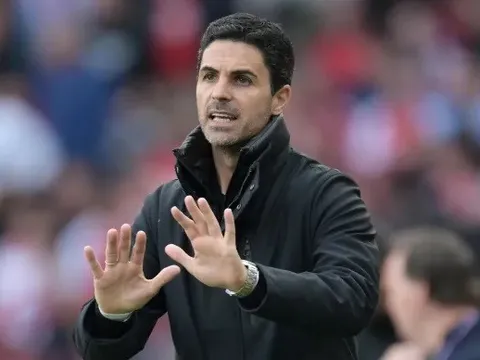 HLV Arteta không thể góp mặt trong trận đấu cuối cùng của Arsenal