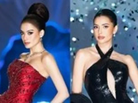 Hơn 20 hoa hậu, á hậu trình diễn Nước mắt cực quang của Nguyễn Minh Tuấn