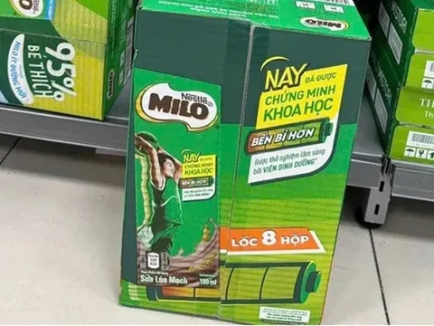 Cục An toàn thực phẩm vào cuộc vụ 'lùm xùm' quảng cáo sản phẩm Nestlé Milo