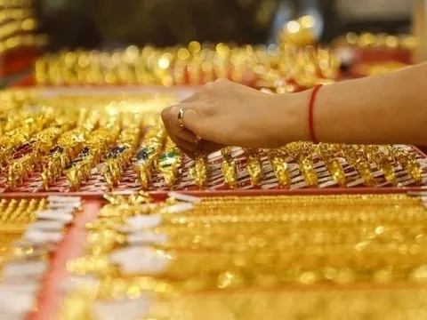 Sáng 22/5: Giá vàng nhẫn, vàng SJC tiếp đà tăng