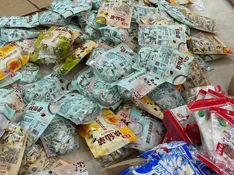 Công nghệ 'phù phép' hàng tấn kẹo Trung Quốc thành hàng Nhật