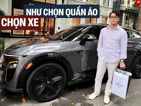 Chủ tiệm Âu phục mua cả VinFast VF 7 và VF 3: ‘Chọn xe như chọn suit, sẽ thêm VF 9 để đủ bộ sưu tập thời trang, thực dụng’