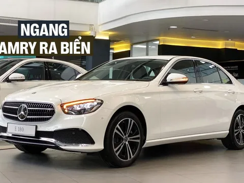 Mercedes-Benz E-Class 'dọn kho' giảm giá còn hơn 1,7 tỷ đồng tại đại lý: Ngang giá lăn bánh Camry, chờ đời mới ra mắt đấu 5 Series