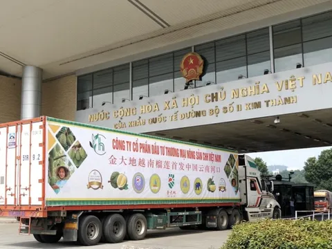 Thống nhất thiết lập “luồng xanh nông sản” Việt - Trung