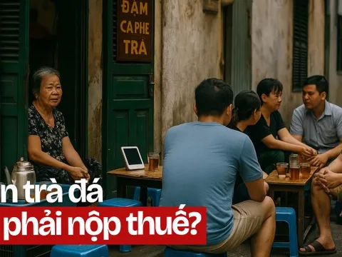 Cô bán trà đá đầu ngõ doanh thu mỗi ngày 300 nghìn có phải nộp thuế không? Nộp bao nhiêu mỗi tháng?