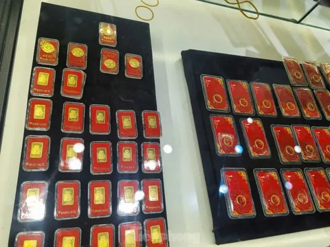Giá vàng đồng loạt tăng