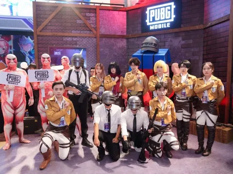 PUBG Mobile đem trải nghiệm Attack on Titan đến Vietnam GameVerse 2025