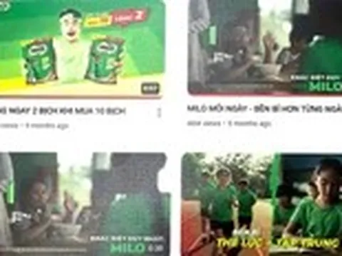 Nestlé lãnh phạt, buộc gỡ gấp quảng cáo lố về sữa Milo