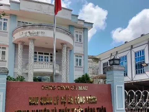 Cà Mau tính lập 9 Ban Quản lý dự án khu vực
