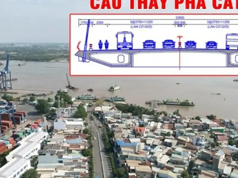 Diễn biến mới nhất về tiến độ xây cầu Cát Lái