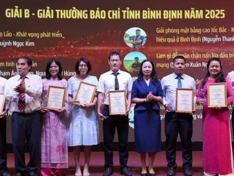 Tạp chí Đời sống và Pháp Luật đạt giải Báo chỉ tỉnh Bình Định năm 2025
