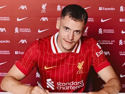 Florian Wirtz chính thức gia nhập Liverpool với mức giá kỷ lục