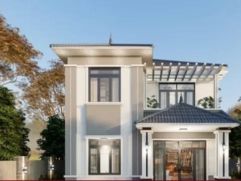 Xây biệt thự 2 tầng hết bao nhiêu tiền?