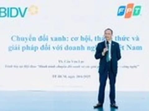 Dư nợ tín dụng xanh còn quá khiêm tốn