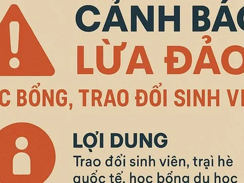 Cảnh báo chiêu giả danh chương trình du học, trại hè quốc tế để lừa đảo