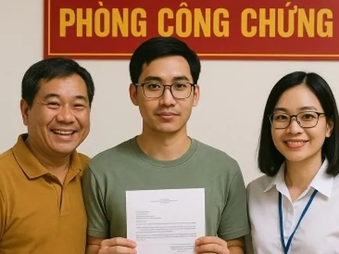 Từ 1/7, người dân đi công chứng phải chụp ảnh cùng công chứng viên