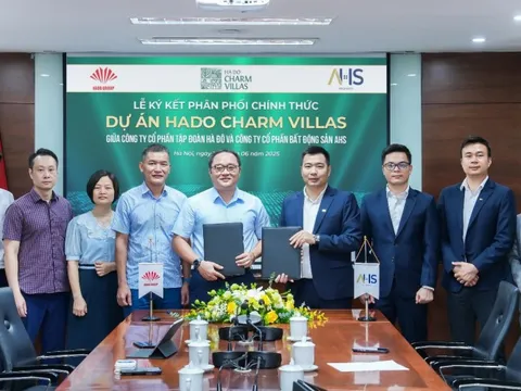 AHS Property trở thành đối tác phân phối chiến lược dự án Hado Charm Villas