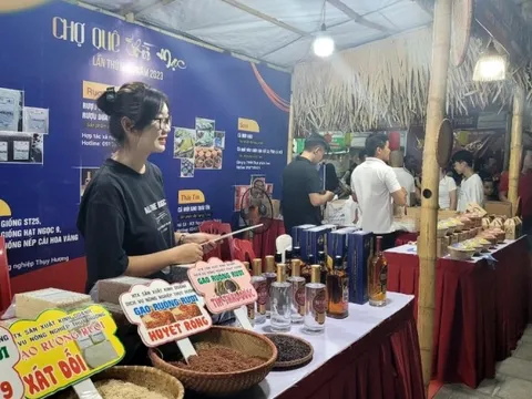 Khoảng 70 gian hàng tham dự chợ quê thời Mạc lần thứ 3