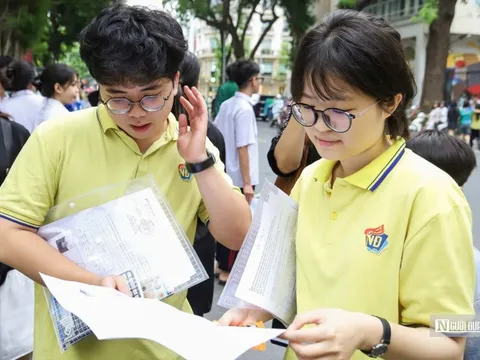 Thi tốt nghiệp 2025: Thí sinh Chương trình 2006 thi môn cuối