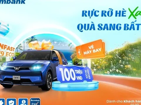 Sacombank khởi động mùa hè rực rỡ với hàng loạt chương trình khuyến mại hấp dẫn