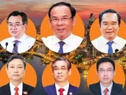 Danh sách lãnh đạo Thành ủy, HĐND, UBND TP.HCM mới